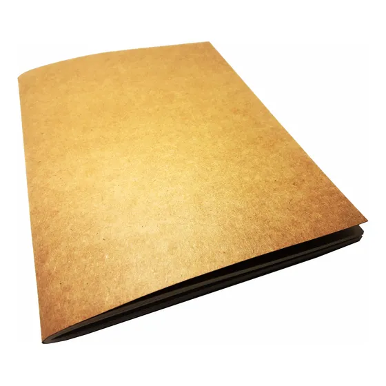 Cuaderno Ecológico Kraft A5 Abrochado (15x21) 40 Hojas Lisas