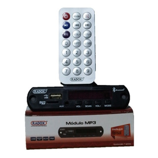 Modulo Radox Mp3 Bluetooth Usb Sd Control Remoto 870-280 Modulo Radox Mp3 Bluetooth Usb Sd Control Remoto 870-280