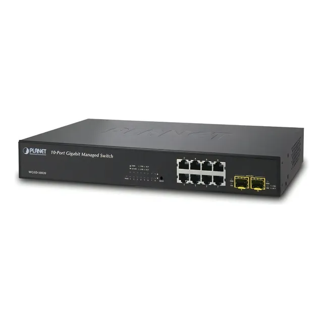 Switch Planet Wgsd-10020 8p Gigabit Negociable + 2p Sfp