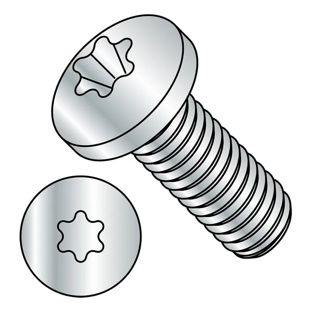 Tornillo De Acero T25 Star Drive M5-0.8 Iso 7045