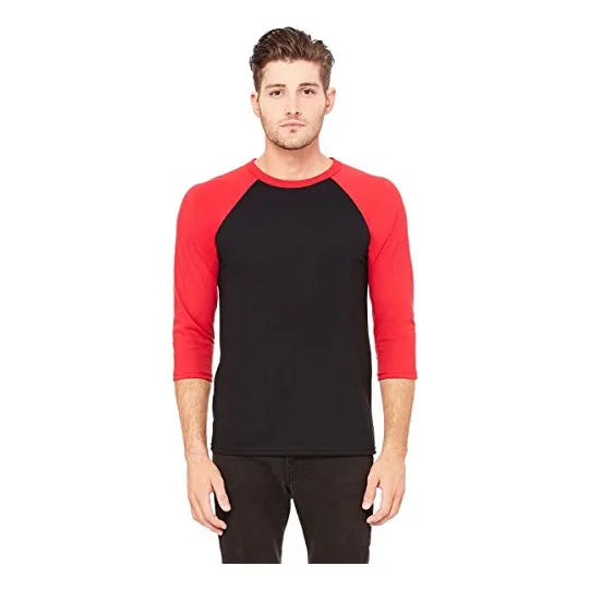 Bella + Tela Unisex 3/4-sleeve Camiseta De Béisbol Xl X01ir