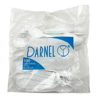 Caja 1000 Cucharitas Blancas 11cm Darnel 1361 33.13 Xavi