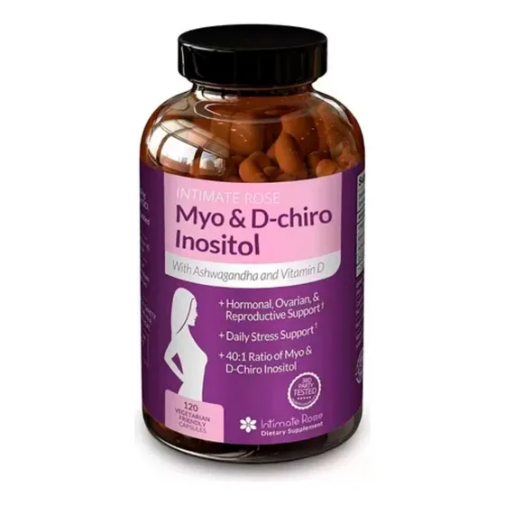 Intimate Rose Myo-inositol D-chiro Inositol 120 Caps