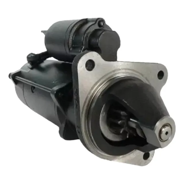 Motor Burro Arranque 12v Para Tractor New Holland Tm Fpt Nef
