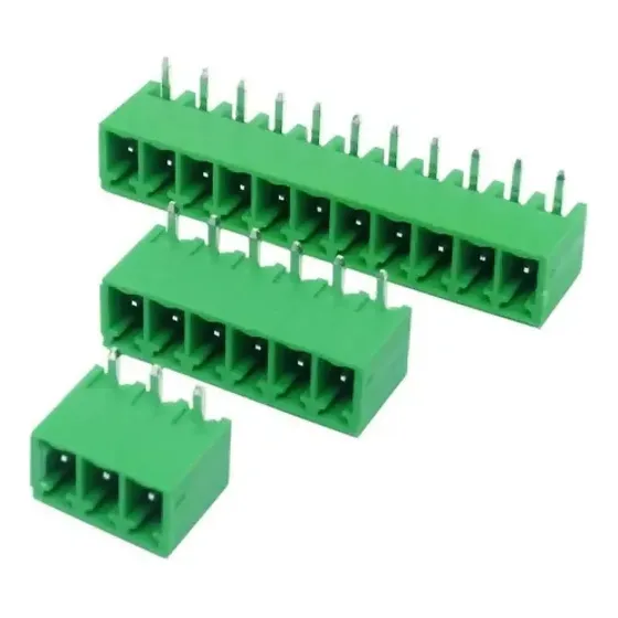 50 X Borne 9 Vias Passo 3,81mm Macho 90 Graus Tipo Br7