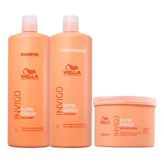 Wella Kit Nutri Enrich Invigo Salon Trio (3 Produtos) Wella Kit Nutri Enrich Invigo Salon Trio (3 Produtos)
