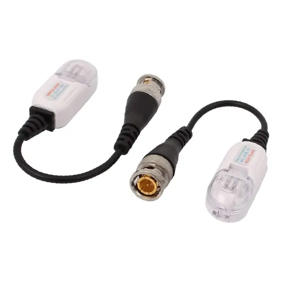 Video Balun Con Cable Transceiver Exteriores Outdoor