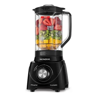 Liquidificador Pratic Turbo L-98-b Preto 550w Mondial Liquidificador Pratic Turbo L-98-b Preto 550w Mondial