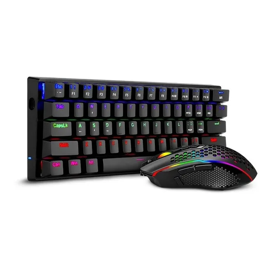 Kit Gamer Mecánico T-dagger Tgs008 Main Force Negro 60% Full