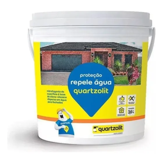 Proteção Repele Água 3,6l Quartzolit