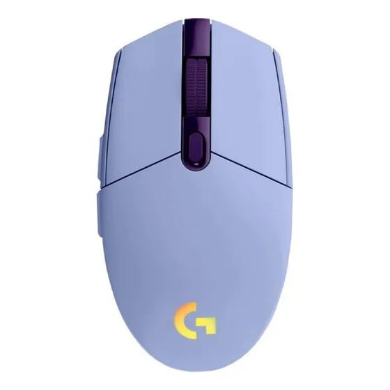 Mouse Gamer Logitech G203 Rgb Lightsync 6 Botones Nnet Nx Lila