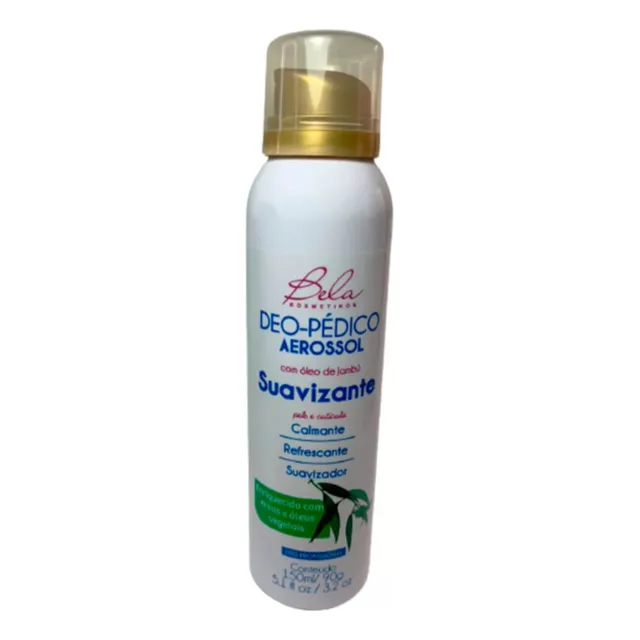 Deo-pédico Aerossol Anestésico Suavizante Tópico 150ml