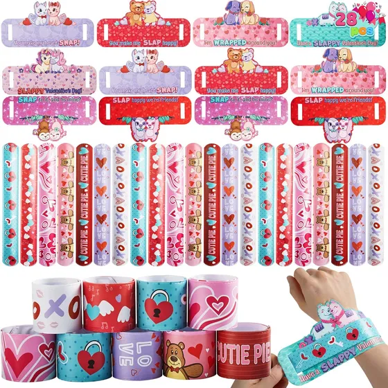 Pulseras De Corazón Animal, Regalos Del Día De San Valentín