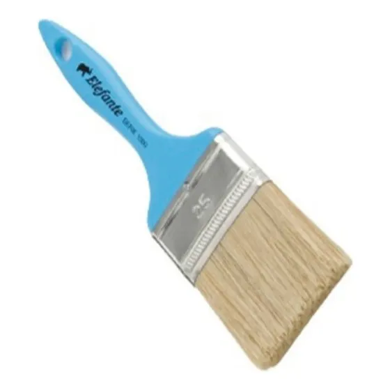 Pincel Serie 1000 N° 7  Plasticar Amarillo