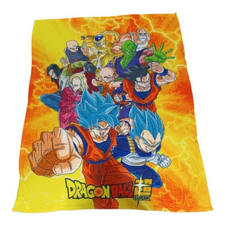 Frazada Cobertor Dragon Ball Matrimonial La Perla Frazada Cobertor Dragon Ball Matrimonial La Perla