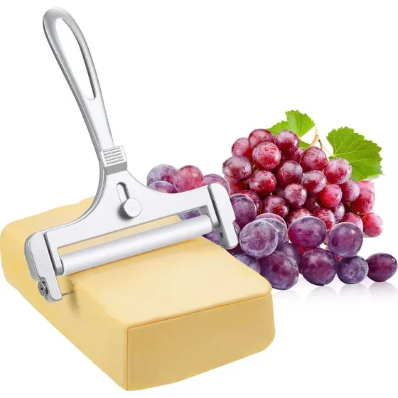 Cortador Queso Acero Inoxidable Grosor Ajustable Para