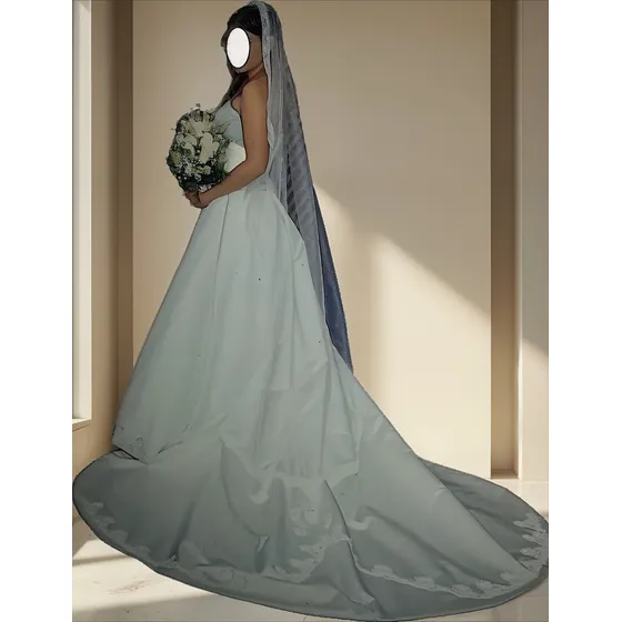 Vestido De Novia Alta Costura 7 Horas De Uso Como Nuevo