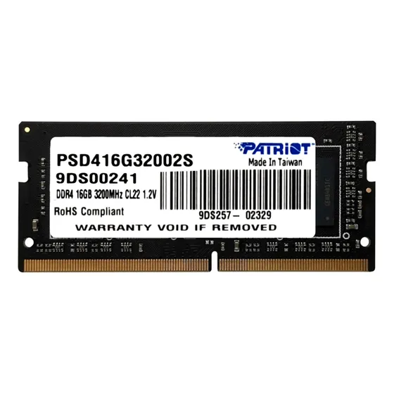 Memoria Ram 16gb Ddr4 2400mhz Patriot Laptop