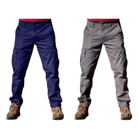 Pantalón Cargo De Trabajo Reforzado Pack 2 - Mundo Trabajo