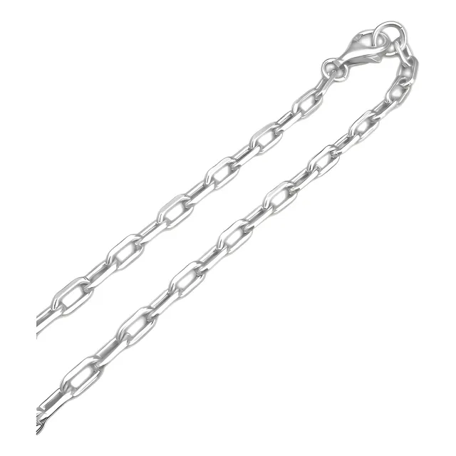 Cadena Hombre Eslabones Joya Plata 925 Regalo Cumpleaños