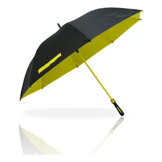 Guarda Chuva Automåtico Preto Tecido Duplo Grande Reforçado Guarda Chuva Automåtico Preto Tecido Duplo Grande Reforçado