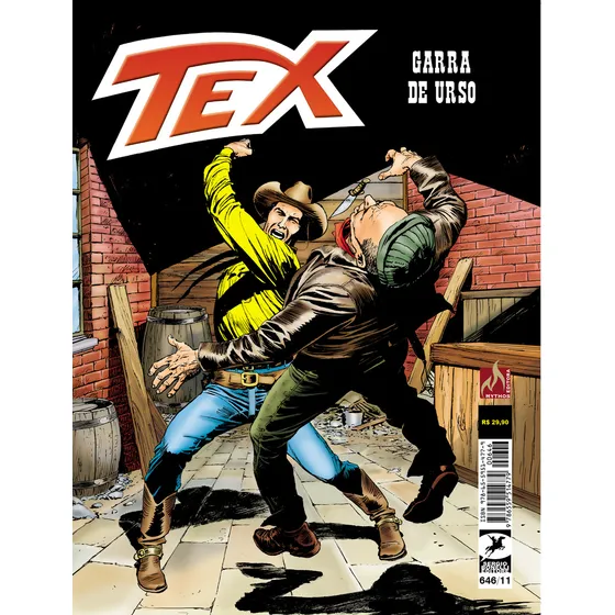 Tex - Vol. 646, De Ruju, Pasquale. Editora Mythos Editora Em Português