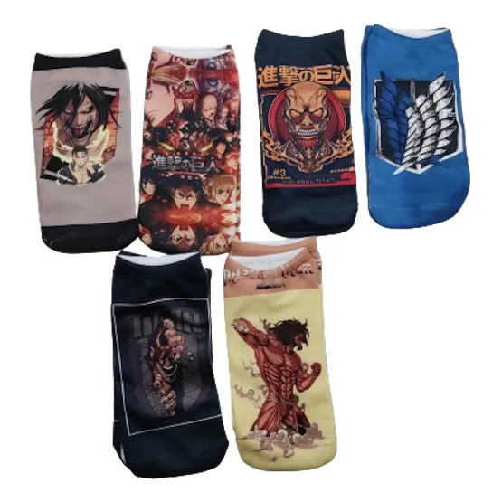 Medias Ataque De Titanes Call Potter Largas O Cortas Anime