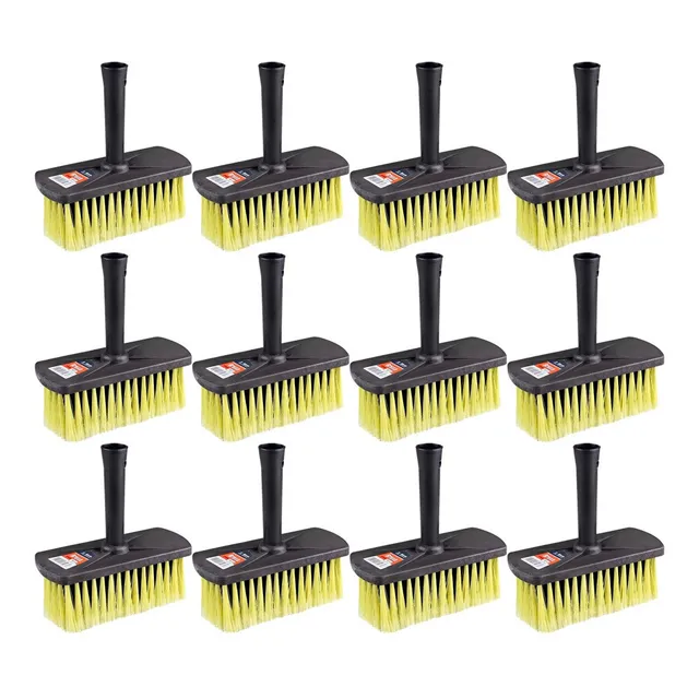 12 Trincha Broxa Para Pintura Rusticas Pedreiro 15cm Atlas
