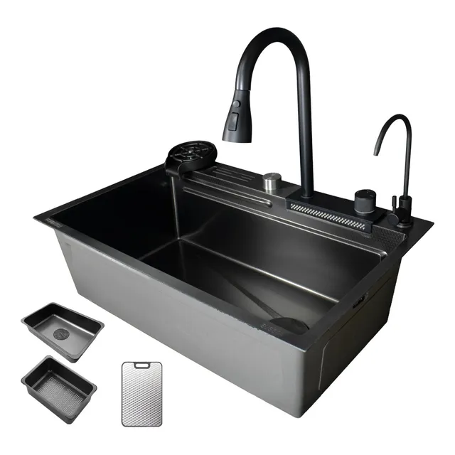 Lavadero De Cocina Multifuncional Smart Milos Fratelli