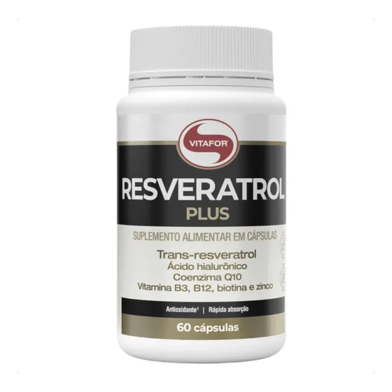 Vitafor | Resveratrol Plus | Trans-resveratrol | 60 Cápsulas