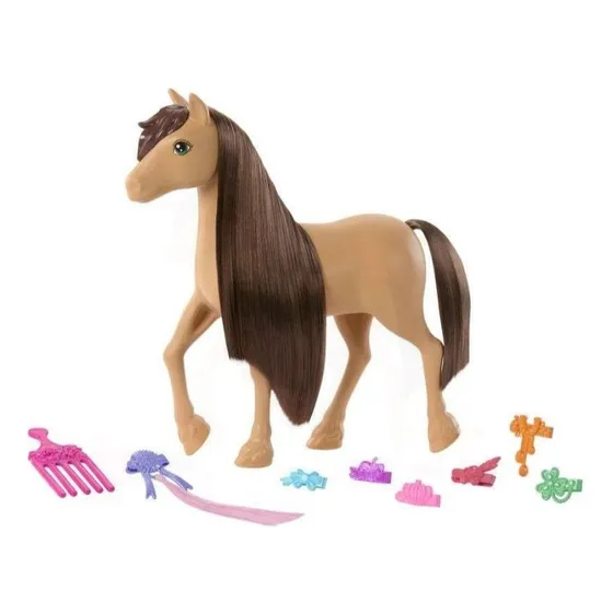 Barbie - Mysteries Pony Peinados Divertidos Oscuro Hxj29