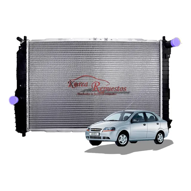 Radiador Chevrolet Aveo, Aveo Emotion 1.4cc 1.6cc, Laminilla