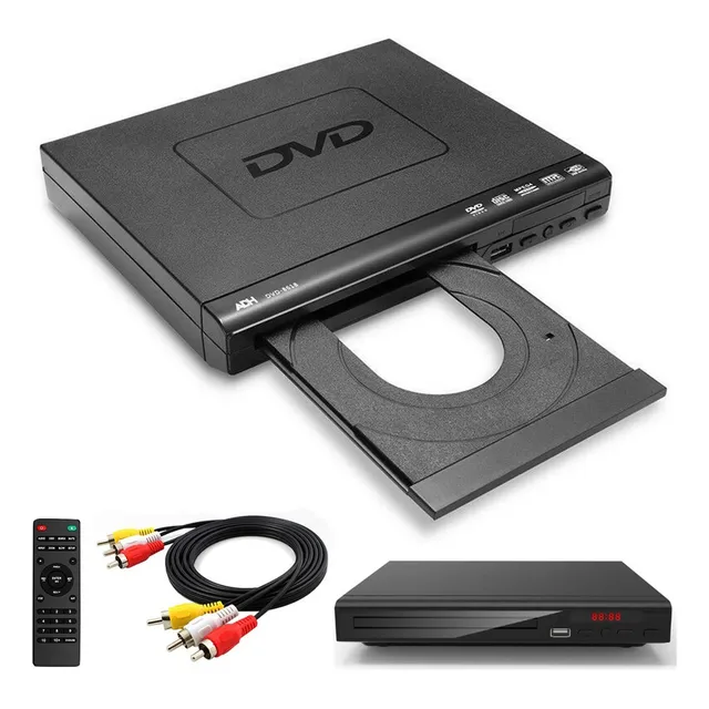 Reproductor De Dvd, Usb, Control Remoto