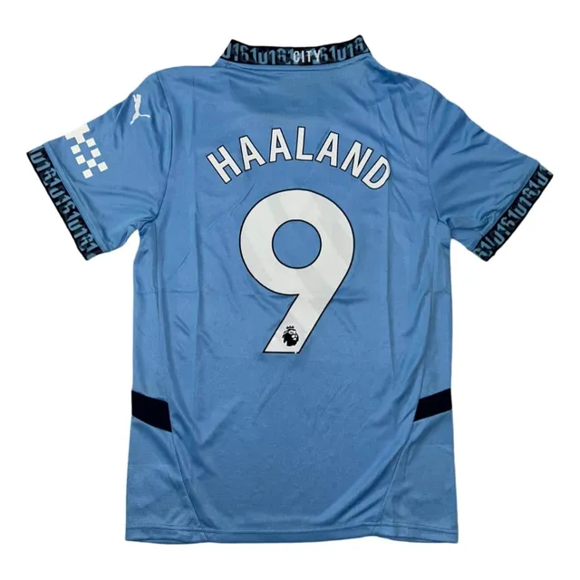 Camisa Del Manchester City Local 2024-2025, Numero 9 Haaland