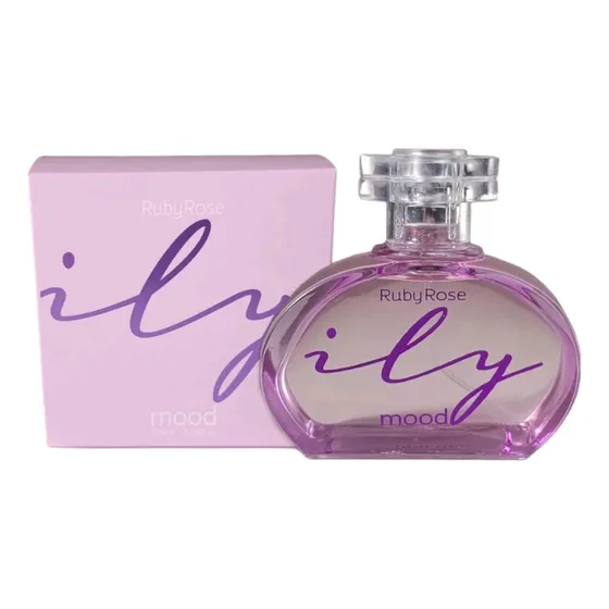 Desodorante Colônia Ruby Rose Mood Ily 100ml
