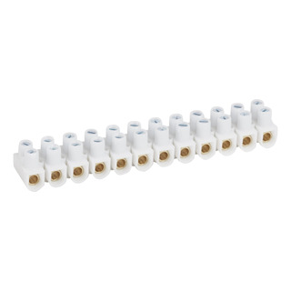 Regleta De Conexión Nylbloc 57a Blanco 10 Awg Legrand 342 25 Regleta De Conexión Nylbloc 57a Blanco 10 Awg Legrand 342 25