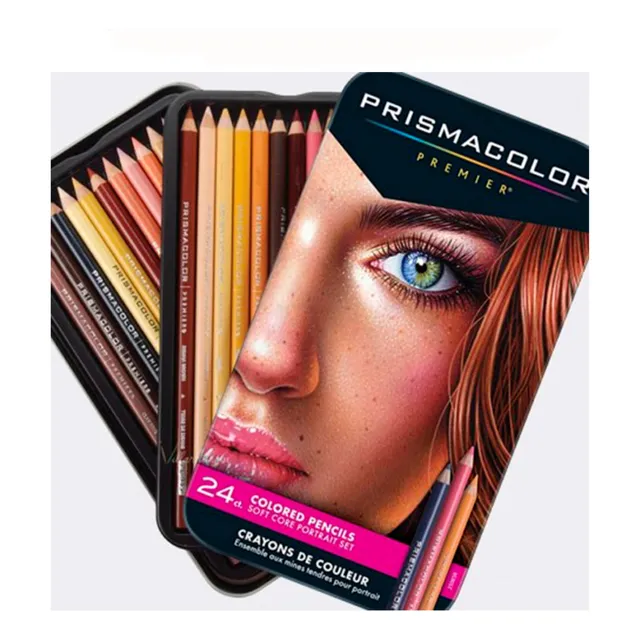 Lapices Prismacolor De 24 Colores Retratos Skin
