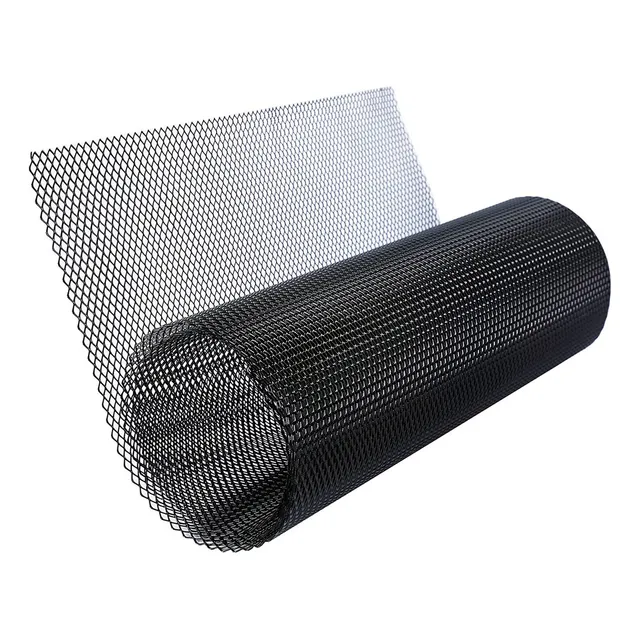 Aab Rollo De Malla De Aleación De Aluminio Negro For