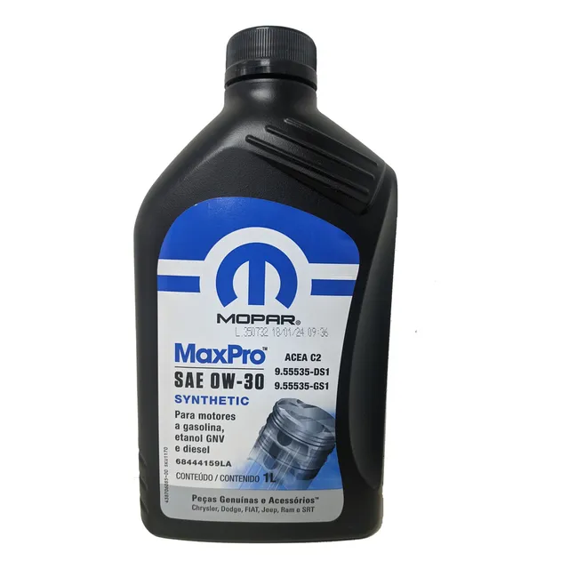 1l Óleo Mopar Maxpro Sae 0w30 Sintético K68444159la
