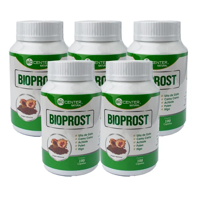 Quinteto Bioprost X 500 Capsulas