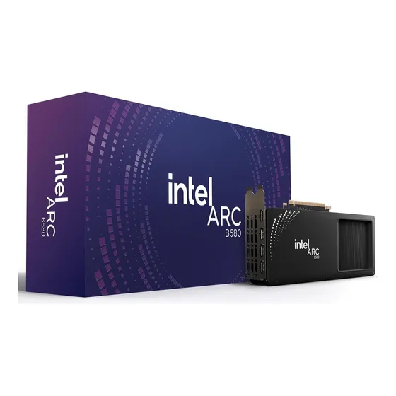 Tarjeta Gráfica De Edición Limitada Intel Arc B580
