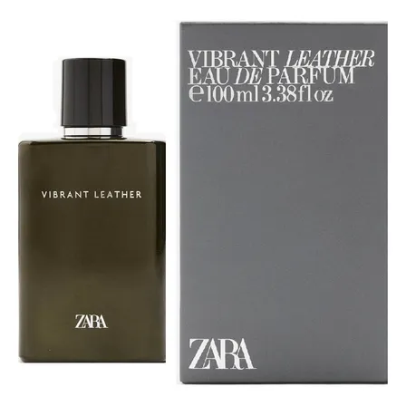 Perfume Masculino Zara Vibrant Leather EDP 100 ml
