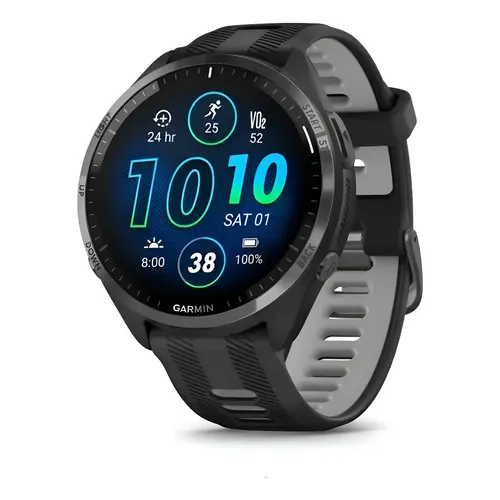 Monitor Cardíaco De Pulso Garmin Forerunner 255 Music Preto