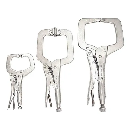 Cerradura Tipo C De Alta Resistencia Maxpower, 3 Piezas,