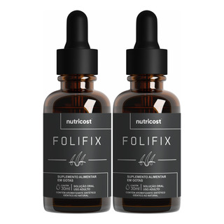 2 Folifix Gotas Líquido Vitaminas 30ml - Avançada-envio Hoje 2 Folifix Gotas Líquido Vitaminas 30ml - Avançada-envio Hoje