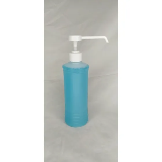 Envase Plástico 500ml Polietileno Tapa Val.loción Pico Largo