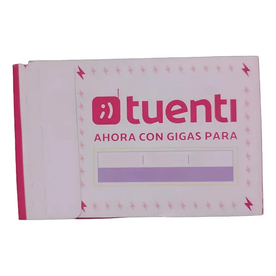 Chip Tuenti Prepago Escoge Tu Característica