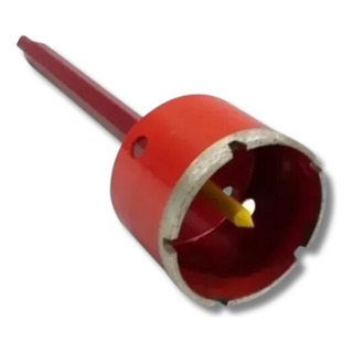 Serra Copo Diamantada Com Haste Pino E Guia 45mm - Fertak Serra Copo Diamantada Com Haste Pino E Guia 45mm - Fertak