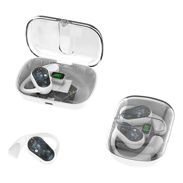 Auriculares Tws -80transparente Sin Cable Llamadas Hd Bajos 