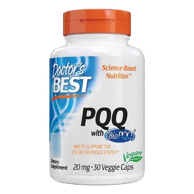 Pqq Con Biopqq 20 Mg Doctor's Best 30 Capsulas Sabor Neutro